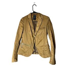 G-Star Raw jacket Blazer Women's Business Fashion suit top Brown Size 36